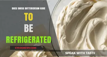 Swiss Buttercream Storage: Refrigeration Required or Room Temp Safe?