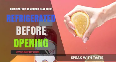 Does Synergy Kombucha Need Refrigeration Before Opening? Find Out Here