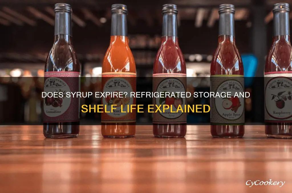 does syrup go bad in the refrigerator