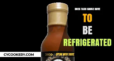 Should Taco Sauce Be Refrigerated? Storage Tips for Freshness
