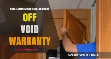 Removing Refrigerator Doors: Does It Void Your Warranty?