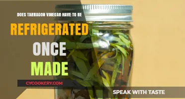 Tarragon Vinegar Storage: Does It Need Refrigeration After Making?