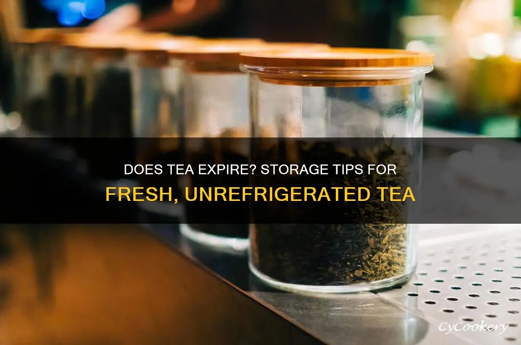 does tea go bad if not refrigerated