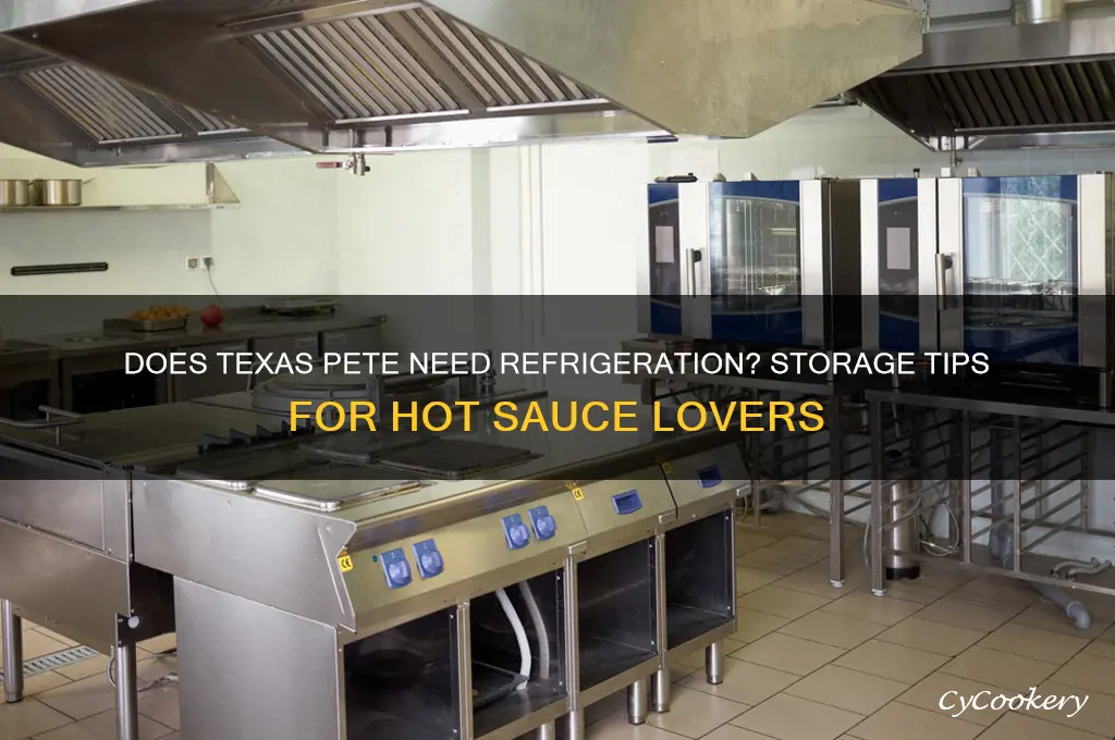 does texas pete go in be refrigerated