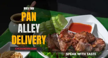 Thai Pan Alley: Delivery Options and Menu Delights