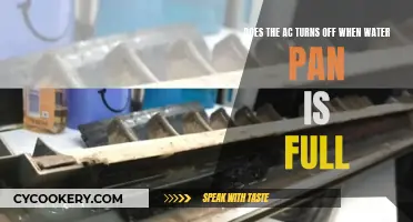 How a Full Water Pan Affects Your AC