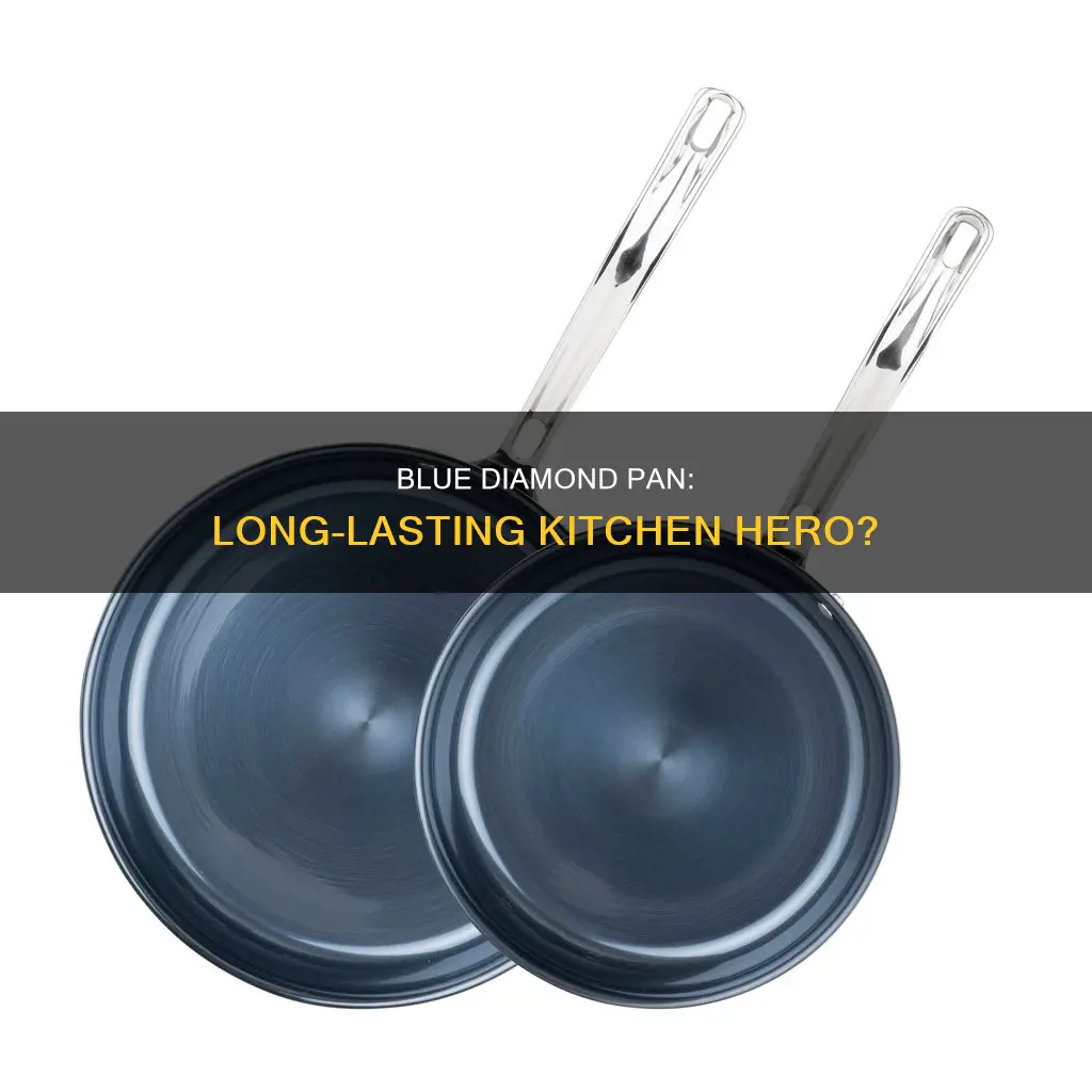 does the blue diamond pan last the longest