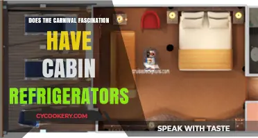Carnival Fascination Cabin Amenities: Are Refrigerators Included?