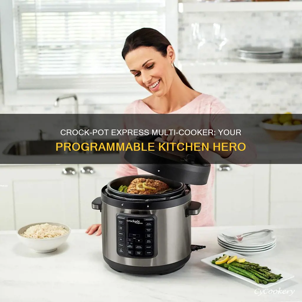 does the crock pot express multi cooker 8 quart programmable