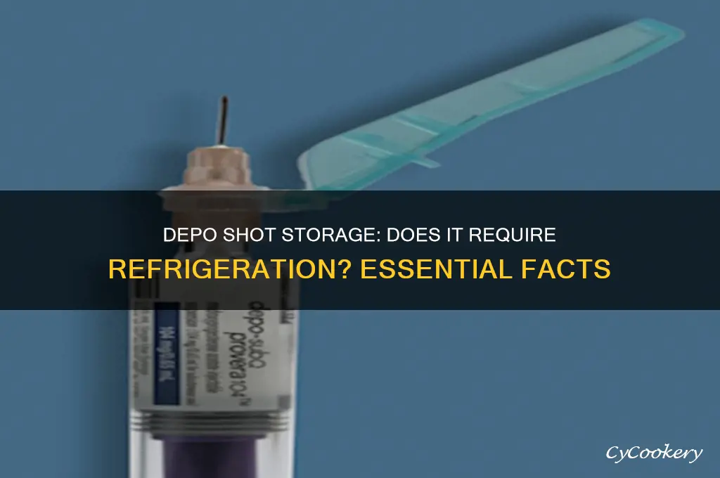 does the depo shot have to be refrigerated