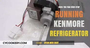 Kenmore Refrigerator Fan: Why It Runs Continuously and When It Stops