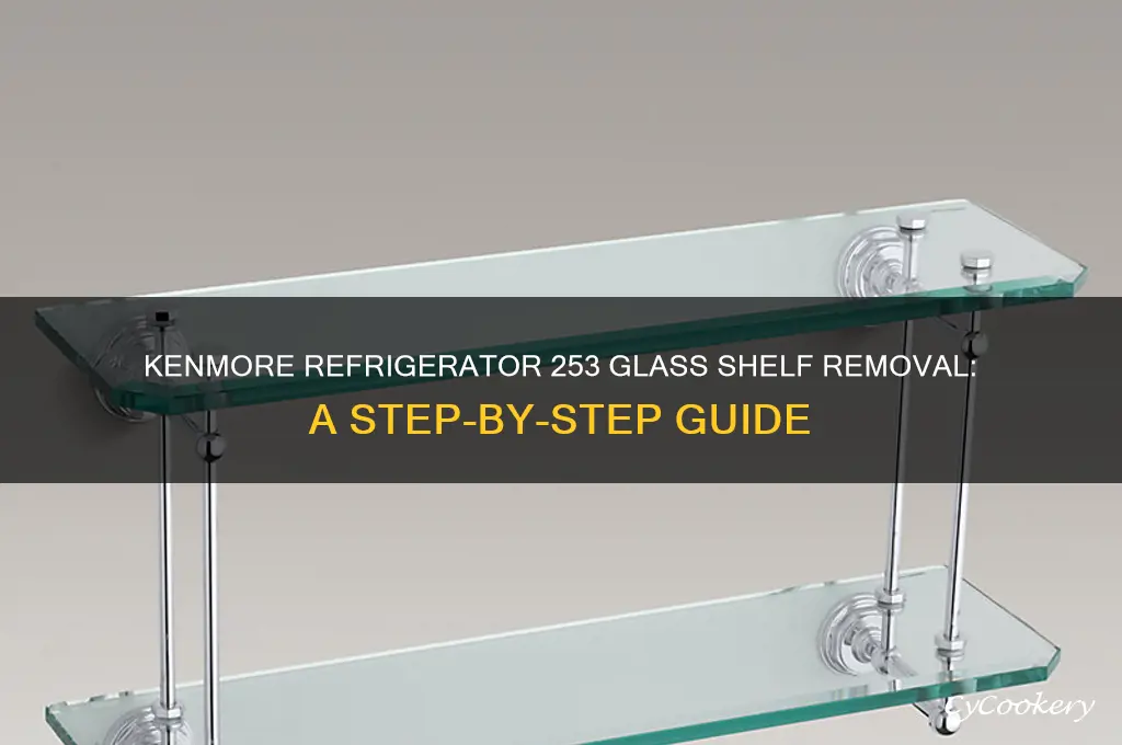 does the glass come out of kenmore refrigerator 253