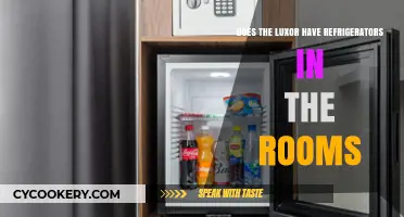 Luxor Hotel Room Amenities: Refrigerators Included or Not?