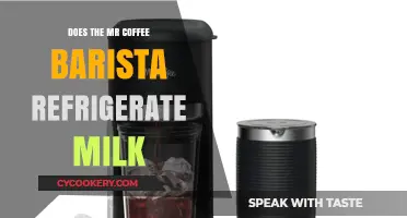 Does the Mr. Coffee Barista Refrigerate Milk? Find Out Here