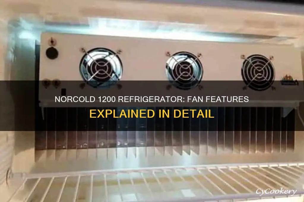 does the norcold 1200 refrigerator have fans