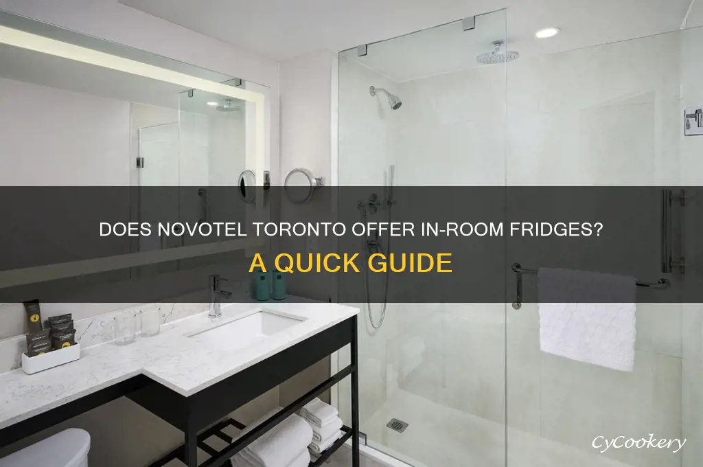 does the novotel toronto have room refrigerators