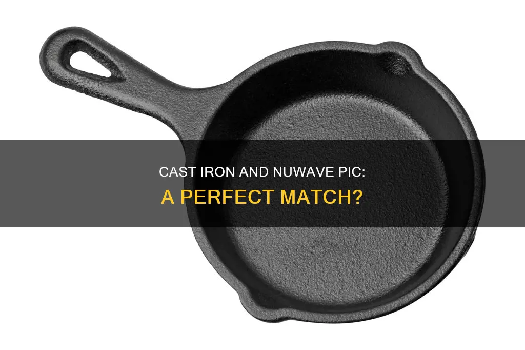 does the nuwave pic work with castiron pans