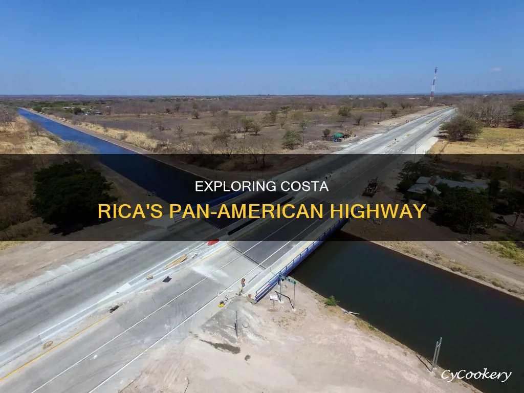 does the pan american highway go through costa rica