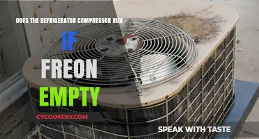 Does Your Fridge Compressor Run When Freon is Empty? Find Out!