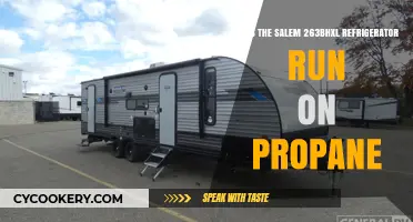 Salem 263BHXL Refrigerator: Propane Power Explained