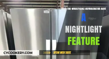 WRS571CIHZ Refrigerator: Exploring Its Nightlight Feature and Benefits