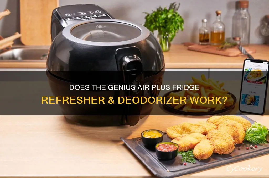 does this work genius air plus refrigerator refresher & deodorizer