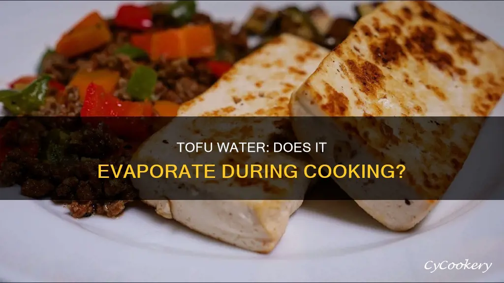 does tofu water cook out as steam