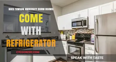 Towson University Dorm Rooms: Do They Include Refrigerators?