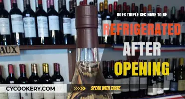 Should Triple Sec Be Refrigerated After Opening? Storage Tips