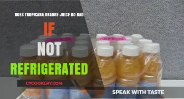 Does Tropicana Orange Juice Spoil Without Refrigeration? Find Out Here