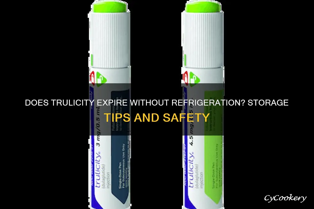 does trulicity go bad if not refrigerated