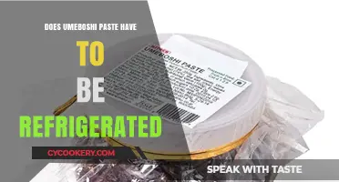 Should Umeboshi Paste Be Refrigerated? Storage Tips for Longevity