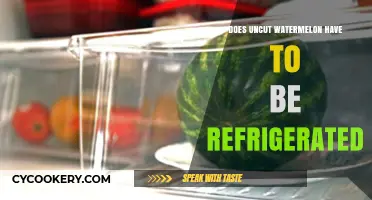 Should Uncut Watermelon Be Refrigerated? Storage Tips for Freshness