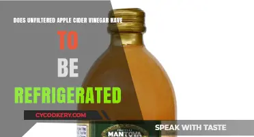 Should Unfiltered Apple Cider Vinegar Be Refrigerated? Facts Revealed