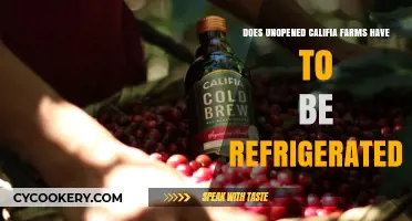 Unopened Califia Farms: Refrigeration Required or Shelf-Stable?