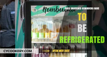 Unopened Kombucha: Does It Need Refrigeration for Freshness?