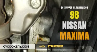 How to Fix an Upper Oil Pan Leak on a 98 Maxima