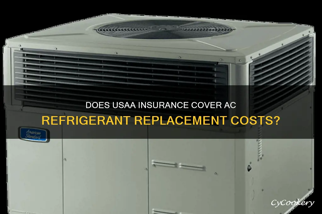 does usaa cover refrigerant in air conditioner
