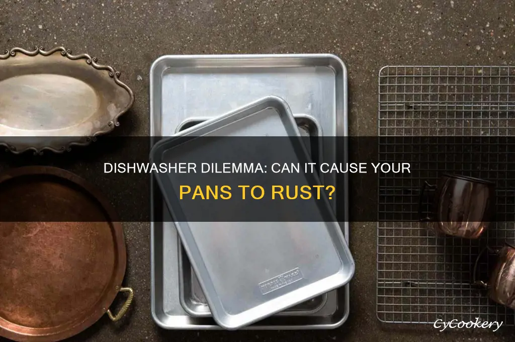 does using a dishwasher make your pans rust