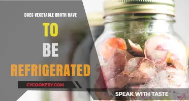 Does Vegetable Broth Need Refrigeration? Storage Tips and Best Practices