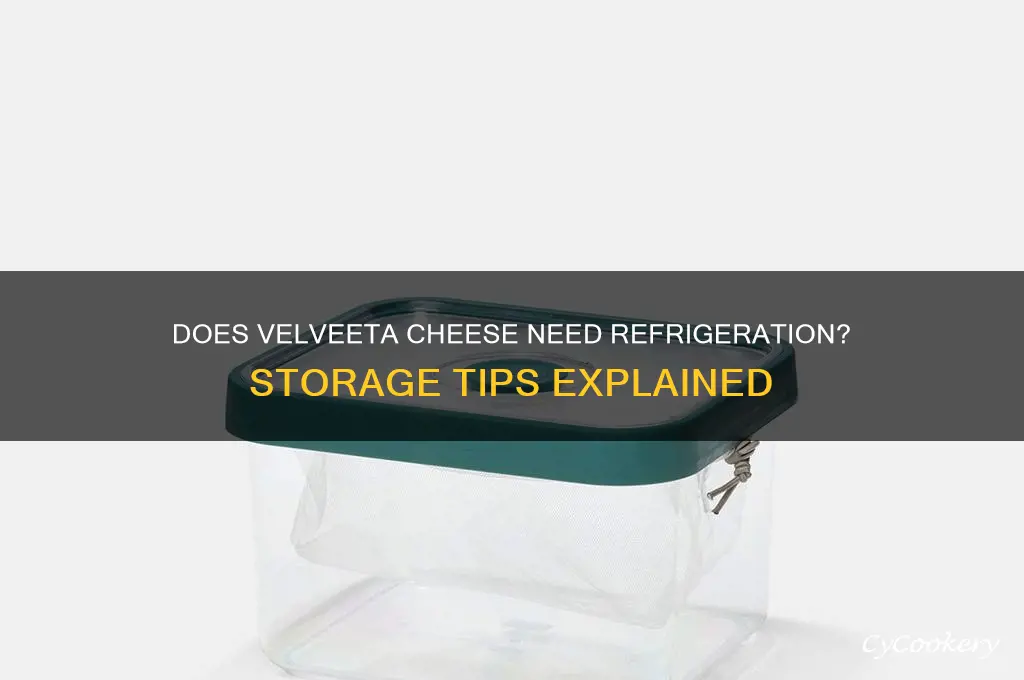 does velveeta cheese come in not refrigerated