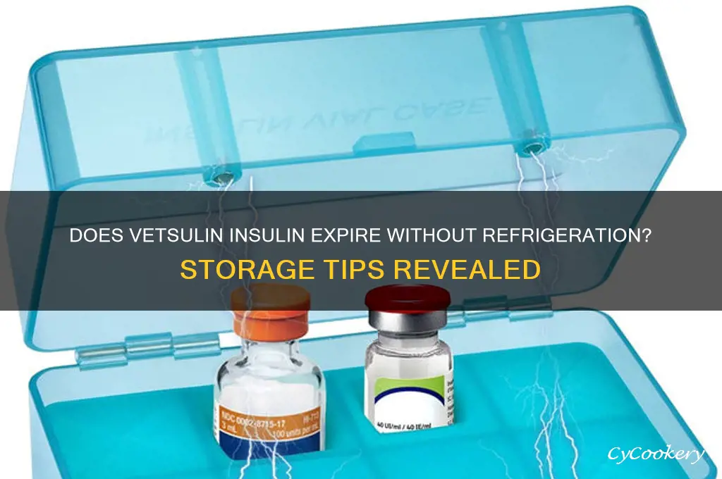 does vetsulin insulin go bad if not refrigerated