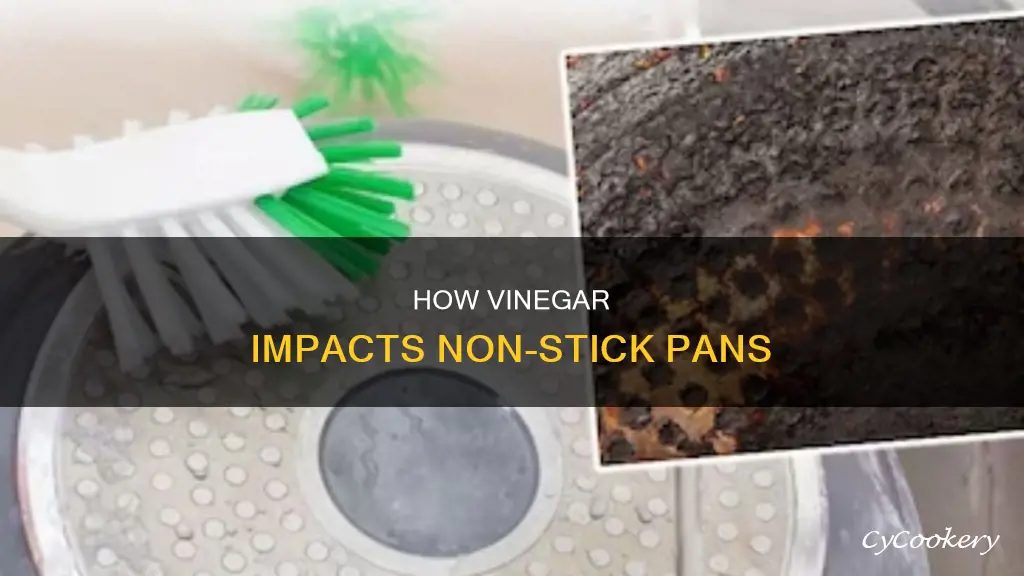 does vinegar ruin non stick pans