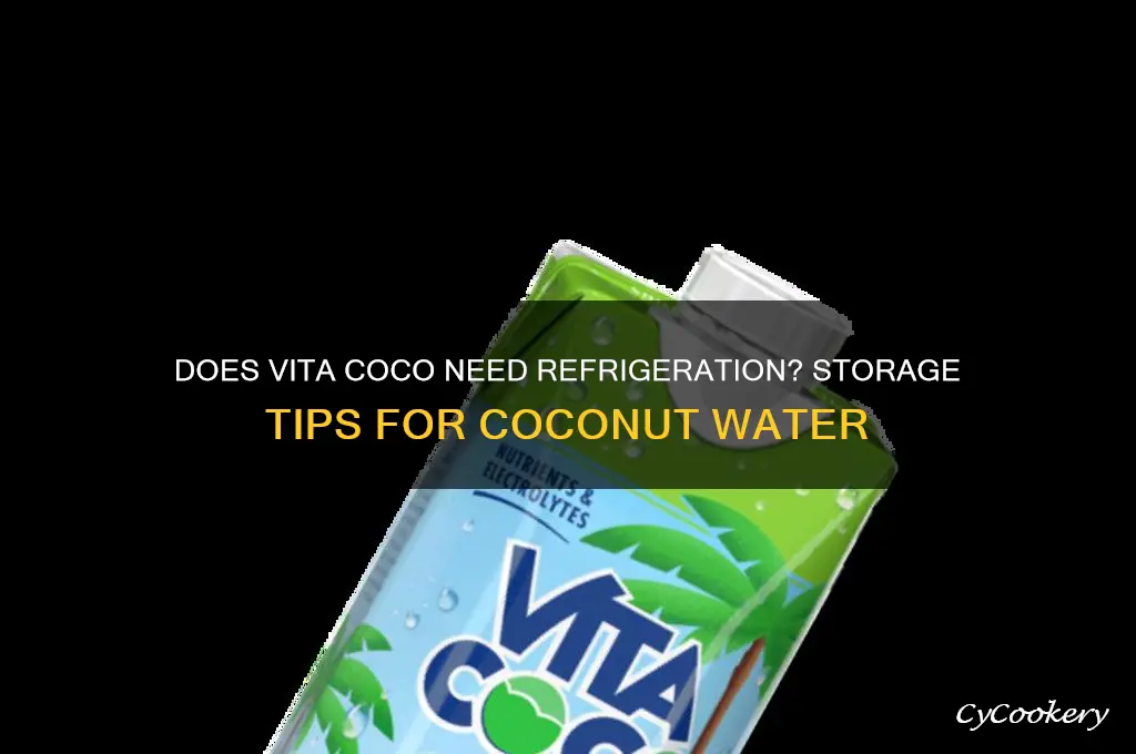 does vita coco have to be refrigerated