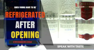 Should You Refrigerate Vodka After Opening? A Complete Guide