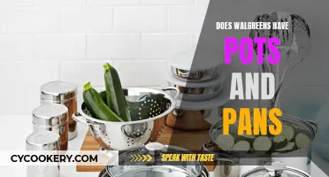 Walgreens: Pots and Pans Available?