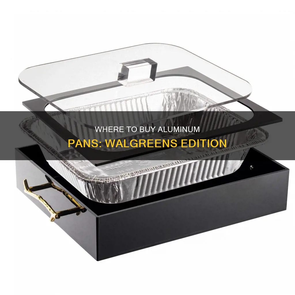 does walgreens sell aluminum pans