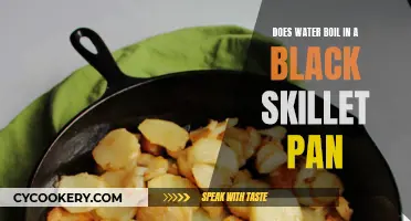 Black Skillet Pan: Boiling Water Mystery