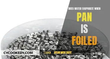 How Foil on a Pan Affects Water Evaporation