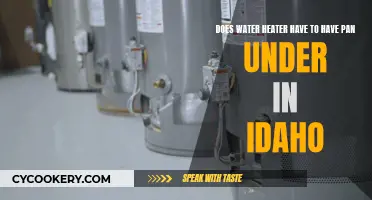 Idaho Water Heater Pans: Are They Mandatory?